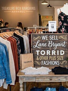 WE SELL PLUS SIZE TORRID
